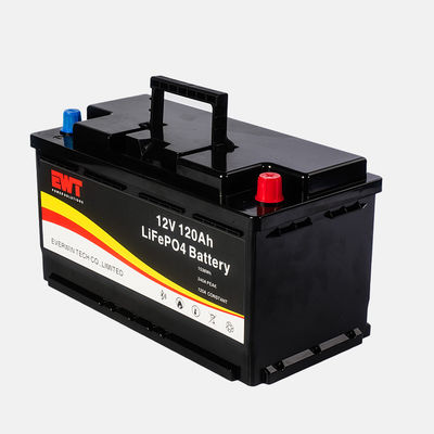 Ταξιδιωτική μπαταρία Li Iron Phosphate 120Ah 12.8V μπαταρία ιόντων λιθίου LiFePO4