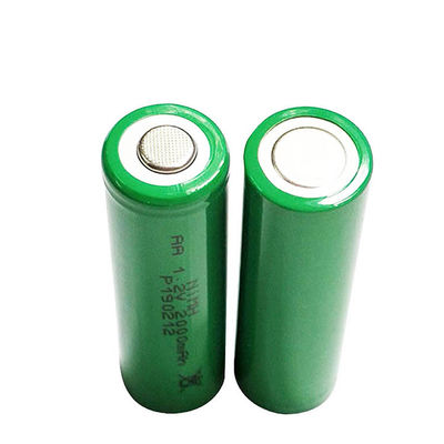 Αγορά Εταιρεία απευθείας πώληση 1.2V 2000MAH 1500mAh 1800mAh AA μέγεθος Ni-mh Νικέλιο μέταλλο υδροειδή μπαταρία κύτταρα online manufacture