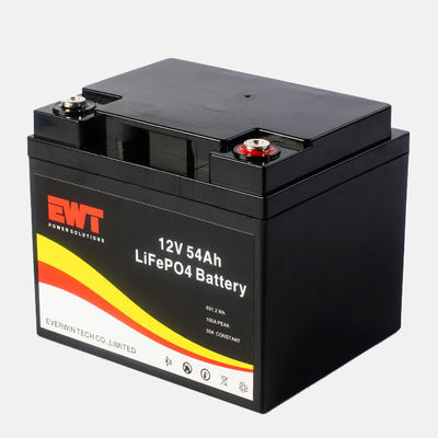 Αγορά Εμπορική μπαταρία αποθήκευσης LiFePO4 12,8V 54Ah μπαταρία λιθίου ηλεκτρονική κατασκευή
