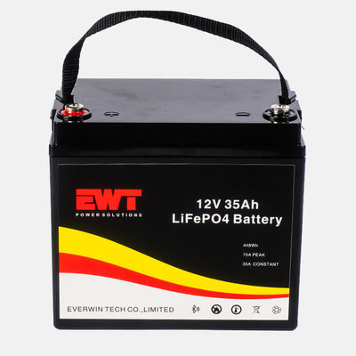 Αγορά Αυτοκίνητο 12V LiFePO4 LFP μπαταρία λιθίου 12.8V 35Ah μπαταρία λιθίου σιδήρου φωσφορικού για RV EV συστήματα ηλεκτρονική κατασκευή