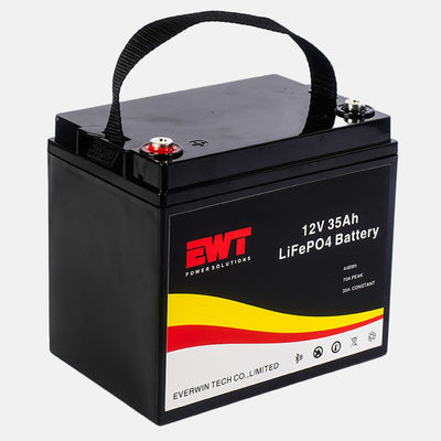 Αγορά 12.8V IFR26650 LiFePO4 επαναφορτιζόμενη μπαταρία λιθίου 12V 35Ah μπαταρία λιθίου σιδήρου φωσφορικού για οικιακές συσκευές ηλεκτρονική κατασκευή