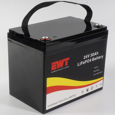 Αγορά 24V 30Ah LiFePO4 μπαταρία 756Wh βαθύ κύκλο μπαταρία ιόντων λιθίου για UPS ηλεκτρονική κατασκευή