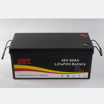 Αγορά 36V 90AH LifePo4 πακέτο μπαταρίας OEM υπηρεσία πώληση με υγρασία αποθήκευσης 65±20% RH υψηλή ασφάλεια ηλεκτρονική κατασκευή