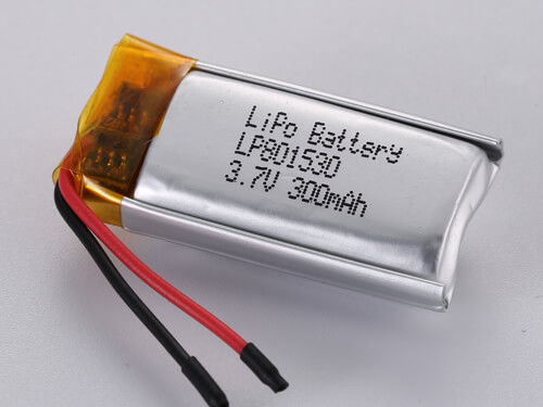 Αγορά LP801530 3.7V 300MAH επαναφορτιζόμενη μπαταρία πολυμερούς λιθίου για -20 έως 60 βαθμούς Κελσίου θερμοκρασία εκφόρτισης και χωρητικότητα online manufacture
