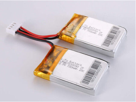 Αγορά Li-polymer Rechargeable Battery LPHD7030040 3.7V 700MAH Oem Odm Supported for -20°C To 60°C online manufacture