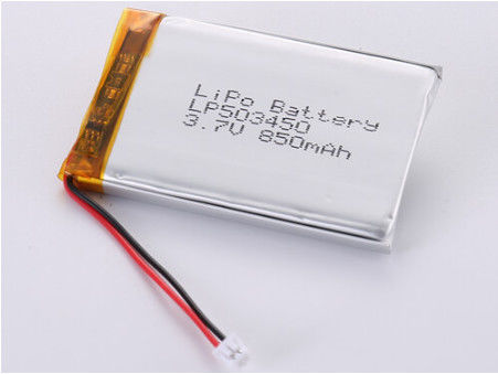 Αγορά LP503450 3.7V 850MAH Li-polymer Battery High Capacity for Power Users Oem Odm Supported CE Certificates online manufacture