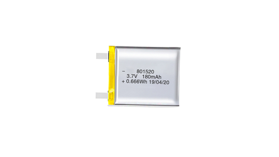 Αγορά 801520 Μπαταρίες Λιθίου Πολυμερούς 3.7V 180MAH με Υψηλή Ενεργειακή Πυκνότητα και 300 Κύκλους Επαναφόρτισης ηλεκτρονική κατασκευή