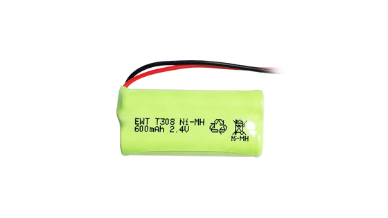 Αγορά NI-MH 2.4V 600MAH Σφραγισμένος τύπος NiMH μπαταρία επαναφορτιζόμενη Χωρίς επίδραση μνήμης Δυνατότητα μακράς διάρκειας ηλεκτρονική κατασκευή