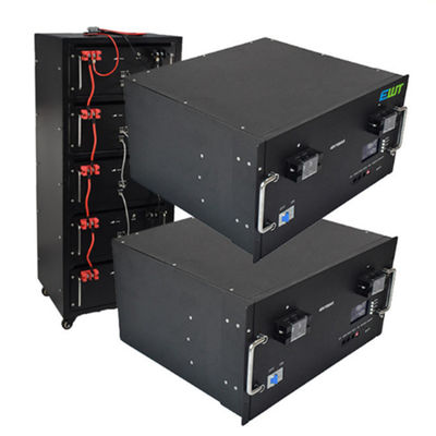 Βιομηχανική σταθερή θήκη 5U 48V 100AH ΛΙΘΙΟΥΣ ΤΑΡΟΦΟΣΦΑΤΗ ΤΗΡΟΠΕΡΑ ΤΑΡΟΠΕΡΑ Μαύρο