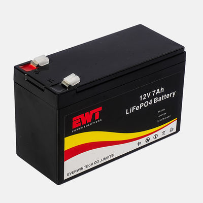 Σπίτι Ενέργεια Αποθήκευση 12V LiFePO4 μπαταρία λιθίου αντικατάσταση 12.8V 7Ah μπαταρία λιθίου φωσφορικού σιδήρου