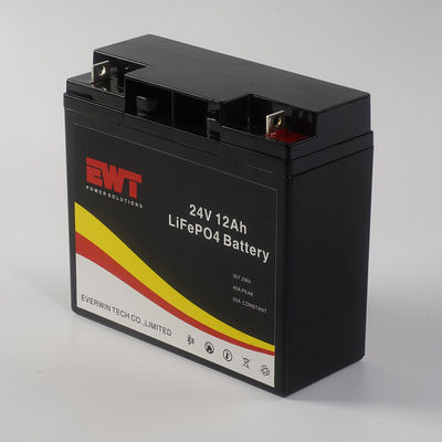 Γρήγορη αποστολή IFR32700 24V 12AH Lifepo4 μπαταρία με μακρύ κύκλο ζωής