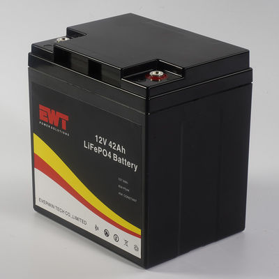 Πρισματική μπαταρία LiFePO4 12.8V 42AH για αυτοκίνητο γκολφ EV RV ηλεκτρικό ποδήλατο