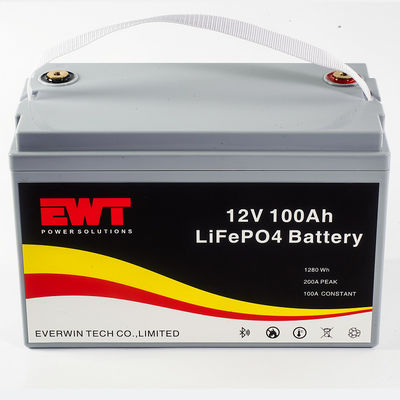 OEM 12V 100ah μπαταρία LiFePO4 με έξυπνο BMS 5000 κύκλους εκτός δικτύου