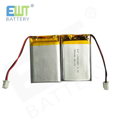 LP553450 3.7V 950mAh μπαταρία πολυμερούς λιθίου 1S1P Pack Assembly μοντέλο υποστήριξης PCM