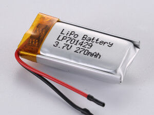 Υψηλής χωρητικότητας LiPo Pack LP701429 3.7V 270MAH Η απόλυτη αναβάθμιση για τα RC αυτοκίνητά σας από το Leading