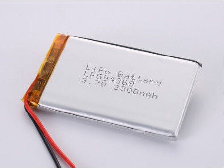 Απαράδεκτη ανοικτή τάση 3.7V 2300MAH μπαταρία πολυμερούς λιθίου με διάρκεια ζωής 1 έτος και ονομαστική τάση 3.7v