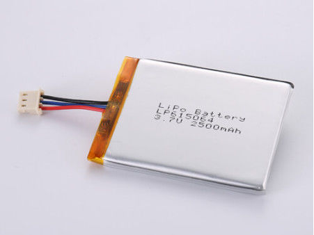 2500MAH Li-Ion Battery Manufacturers, LP615064 3.7V Lipo Battery για τις απαιτήσεις των πελατών