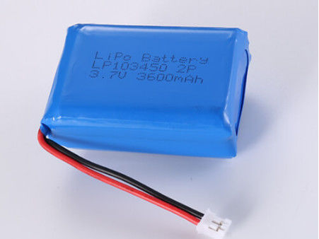 LP103450 3.7V 3600mAh Li Ion μπαταρία κατασκευαστές Lipo μπαταρία πολυμερές λιθίου επαναφορτιζόμενο με ανοιχτή τάση