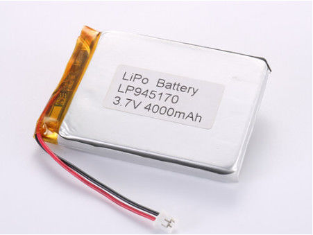 Λι-πολυμερές LP945170 3.7V 4000MAH μπαταρία Παρασκευαστές Προσαρμόσιμη μπαταρία πολυμερούς λιθίου