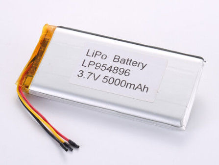 Ηλεκτρική συσκευή υψηλής χωρητικότητας LiPo Pack 3.7V 5000MAH Ηλεκτρική μπαταρία ιόντων λιθίου