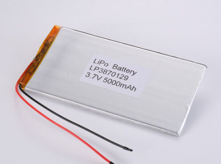 3.7V 5000mAh μπαταρία ιόντων λιθίου με 2-3 ώρες χρόνο φόρτισης OEM και ODM Υποστηρίζεται