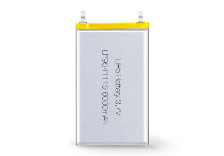 Ονομαστική τάση 3.7V 6000MAH Κατασκευαστές μπαταριών ιόντων λιθίου Α βαθμού Πολυμερή επαναφορτιζόμενο κύτταρο
