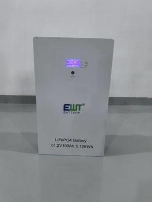 Προηγμένη μπαταρία LiFePO4 51.2V 100Ah για συστήματα αποθήκευσης ενέργειας σε ολόκληρο το σπίτι