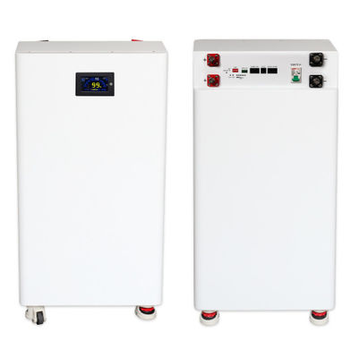 Πλαστική στερέωση LiFePO4 Συσκευή μπαταρίας 51.2V για την αποθήκευση φωτοβολταϊκής ενέργειας σε οικιακά κτίρια και την ολοκληρωμένη παραγωγή ηλιακής ενέργειας
