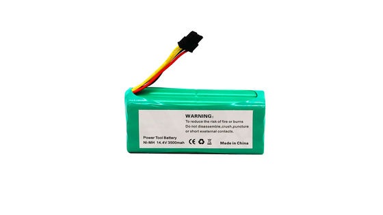 Μπαταρία NiMH 14.4V 3500mAh Μεγάλης Διάρκειας Ζωής Κύκλου 1 Έτους και Ευρύ Φάσμα Θερμοκρασιών
