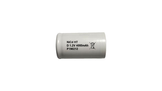 NiCd D 1.2V 4000MAH Χημική φόρμουλα μπαταρία χωρητικότητα μπαταρία πολυμερούς λιθίου για ιατρική μπαταρία 72200