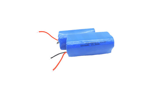 ICR18650 11.1V 1800MAH Συσκευή μπαταριών λιθίου για μακροχρόνια παροχή ενέργειας Χημική σύνθεση Υλικό ανόδου ιόντων λιθίου