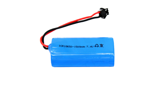 1500MAH 7.4V ICR18650 Συσκευή μπαταριών φωσφορικού λιθίου σιδήρου για ηλεκτρονικά ποδήλατα και ηλεκτρονικά σκούτερ