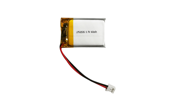 LP502535 3.7V 400MAH 100% A Λιθιοπολυμερή μπαταρία εκφόρτισης ρεύματος εντός 1C ρύθμιση τύπου αποθήκευσης Ναι