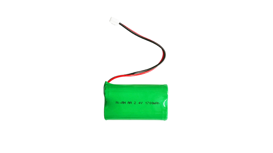 Μπαταρία Νικελίου Μετάλλου Υδριδίου NI-MH 2.4V 1700MAH με περίβλημα ABS -20°C έως 40°C για λύσεις αποθήκευσης ενέργειας