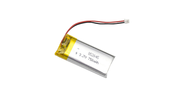 852045 3.7V 750mAh LiPo Πακέτο Μπαταρίας -20°C έως 60°C