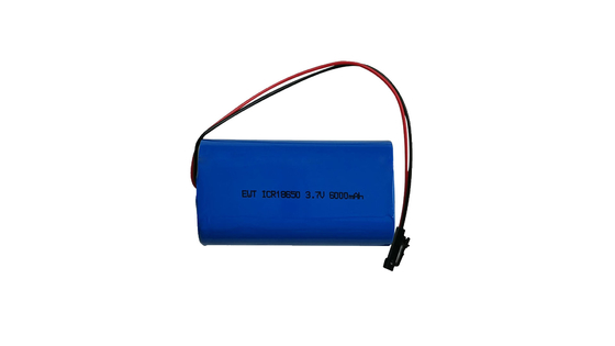 ICR18650 3.7V 6000mAh μπαταρία ιόντων λιθίου με προστασία ασφαλείας
