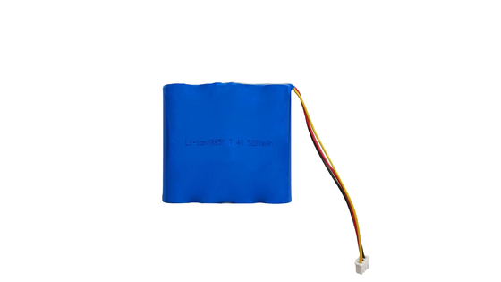 Πακέτο μπαταρίας ιόντων λιθίου 7,4V 5200mAh με 1 έτος εγγύηση